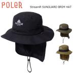 POLOR[26SS StreamR SUNGUARD BRIM HAT] Pola - солнечный защита приключения шляпа ультрафиолетовые лучи предотвращение с ремешком 