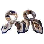  шелк 100% атлас рука принт маленький штамп квадратный маленький шарф 294