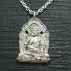 ショッピング仏像 ペンダント 仏像 釈迦如来 メンズ シルバー９２５ ネックレス