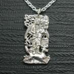 ペンダント 仏像 秋葉大権現 メンズ シルバー９２５ ネックレス