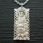 ペンダント 仏像 文殊菩薩 大 メンズ シルバー９２５ ネックレス