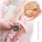 ブローチ 花 フラワー バラ ストールピン クリップ 母の日 敬老の日 プレゼント 入学式 卒業式 送料無料