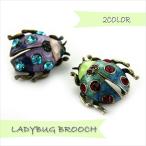 ブローチ スカーフ止め てんとうむしのブローチ てんとう虫 テントウムシ 母の日 ギフト プレゼント 入学式 卒業式 送料無料