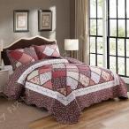 ベッドカバー ベッドスプレッド マルチカバー キルト おしゃれ 北欧風 花柄 かわいい キルトカバー 寝具 枕カバー シーツカバー 姫系 敷きふとんカバー 寝室用