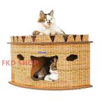 [ stock disposal sale ] cat house cardboard cat house cat tower nail .. cat for house . cat dome type bed for pets .. pet house spring summer autumn for 