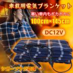 毛布 暖かい 大判 車載 電気 ブランケット 100cm×145cm ハーフサイズ ひざ掛け 防寒 シガープラグ ポカポカ あったか 車内 暖房 DC12V 快適 冬 ny351