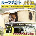 テント 車上テント カールーフテント 車用 ルーフテント スカイ キャンプ オートキャンプ 防水 ルーフトップテント 折りたたみ 車中泊 はしご付き od312