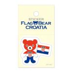 FLAG BEAR STICKER＜CR