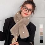  muffler пелерина искусственный мех 