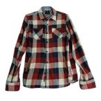 Scotch &amp; soda Scotch &amp; soda фланель рубашка рубашка с длинным рукавом размер M в клетку мужской мужская мода [ б/у ]