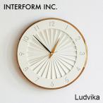 予約：6月下〜/ルドヴィーカ Ludvika CL-4384 ウォールクロック 壁掛け時計 （ITF）