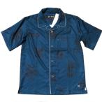 XLサイズ BLUCO ブルコ POOLSIDE SHIRT S/S -Tattoo- スレート タトゥー柄 半袖シャツ アロハシャツ