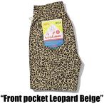 ショッピングレオパード Lサイズ COOKMAN レオパード フロントポケット クックマン シェフショートパンツ Chef Pants Short Front pocket Leopard Beige