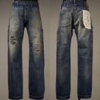 OLD CROW (オールドクロウ) OLD PAINTER - DENIM INDIGO VINTAGE FINISH デニムパンツ
