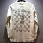 OLD CROW (オールドクロウ) CROW AWARDS L/S Tシャツ ホワイト