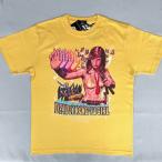 XLサイズ ロッキンジェリービーン EROSTIKA DEADLY KUNG-FU GIRL Tシャツ イエロー色 RockinJellyBean