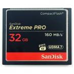 ショッピングコンパクト 32GB SanDisk/サンディスク コンパクトフラッシュ Extreme Pro 最大160MB/秒 1067倍速 UDMA7対応 海外リテール SDCFXPS-032G-X46 ◆メ