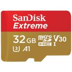 ショッピングマイクロsdカード 32GB microSDHCカード マイクロSD SanDisk サンディスク Extreme UHS-I U3 V30 A1 R:100MB/s W:60MB/s 海外リテール SDSQXAF-032G-GN6MN ◆メ