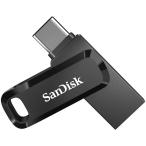 256GB USBメモリ USB3.1 Gen1-A/Type-C 両コネクタ搭載 SanDisk サンディスク Ultra Dual Drive Go R:150MB/s 回転式 海外リテール SDDDC3-256G-G46 ◆メ