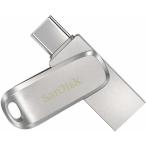 512GB USBメモリ USB3.1 Gen1-A/Type-C 両コネクタ搭載 SanDisk サンディスク Ultra Dual Drive Luxe R_400MB/s 回転式 海外リテール SDDDC4-512G-G46 ◆メ