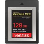 128GB CFexpress Type B カード Extreme PRO SanDisk サンディスク RAW 4K対応 R:1700MB/s W:1200MB/s 海外リテール SDCFE-128G-GN4NN ◆メ