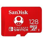 128GB microSDXCカード for Nintendo Switch マイクロSD SanDisk サンディスク UHS-I R_100MB/s W_90MB/s 海外リテール SDSQXAO-128G-GN3ZN ◆メ