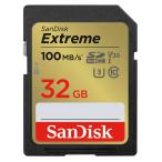 ショッピング32GB 32GB SDHCカード SDカード SanDisk サンディスク Extreme Class10 UHS-I U3 V30 4K R:100MB/s W:60MB/s 海外リテール SDSDXVT-032G-GNCIN ◆メ