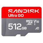  микро SD карта 512GB microSDXC SANDISK SanDisk Ultra GO Class10 UHS-I U1 V10 A1 R:190MB/s за границей li tail SDSQUGN-512G-GN6MN *me