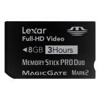 メモリースティック 8GB MS ProDUO プロデュオ MemoryStick Pro Duo mark2 Full-HD Video 3Hours 海外リテール LMSPD8GBFSBNAHD ◆メ
