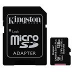 128GB microSDXCカード マイクロSD Kingston キングストン Canvas Select Plus Class10 UHS-1 U1 V10 A1 R_100MB/s SDアダプタ付 海外リテール SDCS2/128GB ◆メ