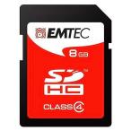 SD карта 8GB SDHC EMTEC Elite Silver CLASS4 R:25MB/s W:5MB/s за границей li tail ECMSD8GHC4 *me
