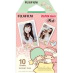 チェキ用絵柄フィルム instax mini用 キキ＆ララ 10枚 FUJIFILM フジフィルム 絵柄入りフレームタイプ INSMINIKIKILALAWW1 ◆メ