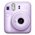 チェキ インスタントカメラ instax mini 12 LILAC PURPLE 富士フイルム シーンに合わせて簡単・きれいに撮影 ライラックパープル INSMINI12PPL ◆宅