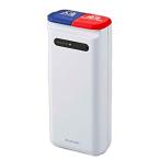 ショッピングモバイルバッテリー 30000mah リン酸鉄モバイルバッテリー 30000mAh 安全 長寿命 ELECOM エレコム PD45W +7.5W USB Type-C x1+USB Type-A x1 ライトグレー DE-C41-30000LGY ◆宅