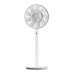 扇風機 BALMUDA The GreenFan EGF-1800 バルミューダ ザ グリーンファン DC扇風機 二重構造 どこでもターン リモコン ホワイト×グレー EGF-1800-WG ◆宅