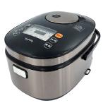 炊飯器 マイコン炊飯ジャー 10合炊き 白米1.8L Vegetable GD商事 簡単操作 予約機能 自動保温 AC電源 蒸し器付 ブラック/シャンパンゴールド GD-M182 ◆宅
