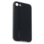 【iPhone8/7 ケース】 miwakura 美和蔵 プロテクトケース METEOR フレーム分離型 TPU素材 軽量仕様 ブラックxシルバー MCA-MTOI8-S ◆メ
