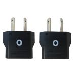  использующийся в других странах переходник O модель 2 шт. комплект WP34S (WP-4 ×2p) Kashimura Kashimura A/B/C/SE. штекер .O модель . изменение номинал 10A/250V черный WP-34S *me