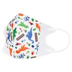 ショッピング子供用 不織布マスク ディノサウルス 恐竜 ダイナソー マスク 立体 子供用 こども用 7枚入り SKATER スケーター 不織布 三層構造 4才以上 サイズ12×10cm 個包装 62670-8-MSKS3N ◆メ