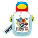水筒 ワンプッシュストローボトル トミカ TOMICA SKATER 子供 ストロー飲みタイプ 容量530ml ショルダーベルト付 644085-PDSH6DX ◆宅