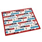 ショッピングランチクロス ランチクロス GO! GO! TRAIN ゴーゴートレイン 風呂敷 ランチョンマット SKATER スケーター 子供 男の子 お弁当用 綿 洗える サイズ43×43cm 671197-KB4 ◆メ