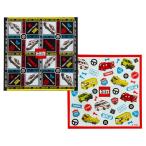 ランチクロス 2枚組 トミカ TOMICA SKATER スケーター 子供 通学 通園 かわいい 綿100％ サイズ430×430mm 2柄セット 702297-KB4WN ◆メ