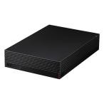 4TB 外付けHDD PCデータ保存 テレビ録画 BUFFALO バッファロー HD-EDS-Cシリーズ 放熱設計 音漏れ低減 ファンレス設計 ブラック HD-EDS4U3-BC ◆宅