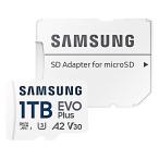 マイクロSDカード 1TB microSDXC Samsung サムスン EVO Plus Gen2 Class10 UHS-I U3 V30 A2 R_160MB/s SDアダプタ付 海外リテール MB-MC1T0SA/KR ◆メ