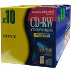 生産中止商品！SONY CD-RW 1-4倍速 650MB 10枚セット**
