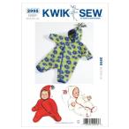 KWIK SEWおくるみの型紙セット 赤ちゃん 子供服 型紙 *2995