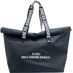 DRESS『2021』防水トートバッグ65L/BK釣りキャンプ防水大型収納撥水高機能ウェーダー胴長アウトドア焚き火台薪バッグカバンビッグバッグ