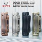 EHPRO Cold Steel 100 120W TC Box MOD ¥¤¡¼¥¨¥¤¥Á¥×¥í ¥³¡¼¥ë¥É ¥¹¥Æ¥£¡¼¥ë ÅŻҥ¿¥Ð¥³ vape mod ¥Æ¥¯¥Ë¥«¥ë box mod ¥·¥ó¥°¥ë¥Ð¥Ã¥Æ¥ê¡¼ ¥Æ¥¯¥Ë¥«¥ëmod