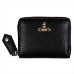ヴィヴィアンウエストウッド 小銭 財布 Vivienne Westwood ミニ財布 SAFFIANO 51080001 BLACK ブラック 黒 黒色 プレゼント ギフト 送料無料 ロゴ オーブ