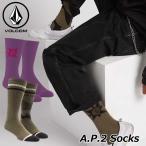 ボルコム VOLCOM メンズ靴下 A.P.2 Socks ソックス D6331950 【返品種別OUTLET】